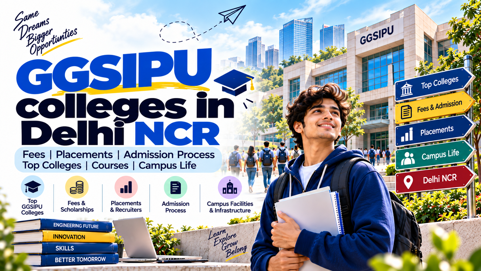 GGSIPU colleges in Delhi NCR